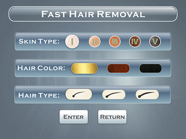 Fast Hair removal mode